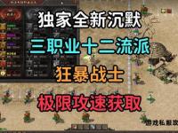 轮回私服传奇重温经典再战玛法大陆